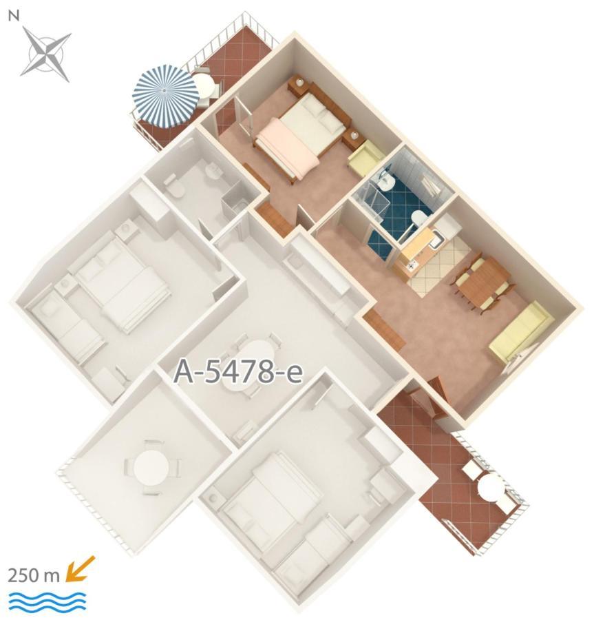 Apartments With A Parking Space Crikvenica - 5478 Kültér fotó